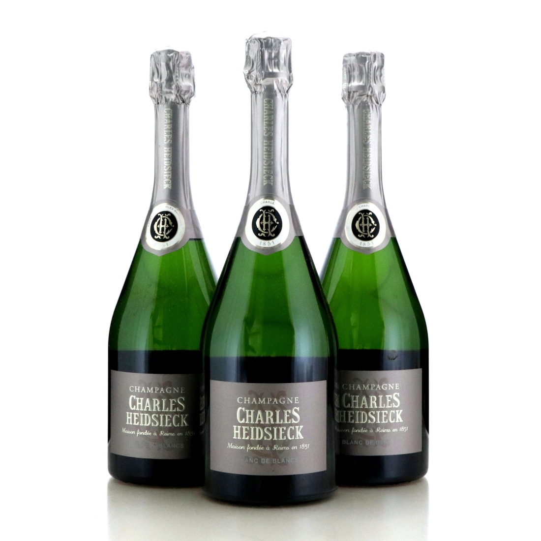 Image for Charles Heidsieck Blanc-de-Blancs Champagne x 3 / disgorged 2022