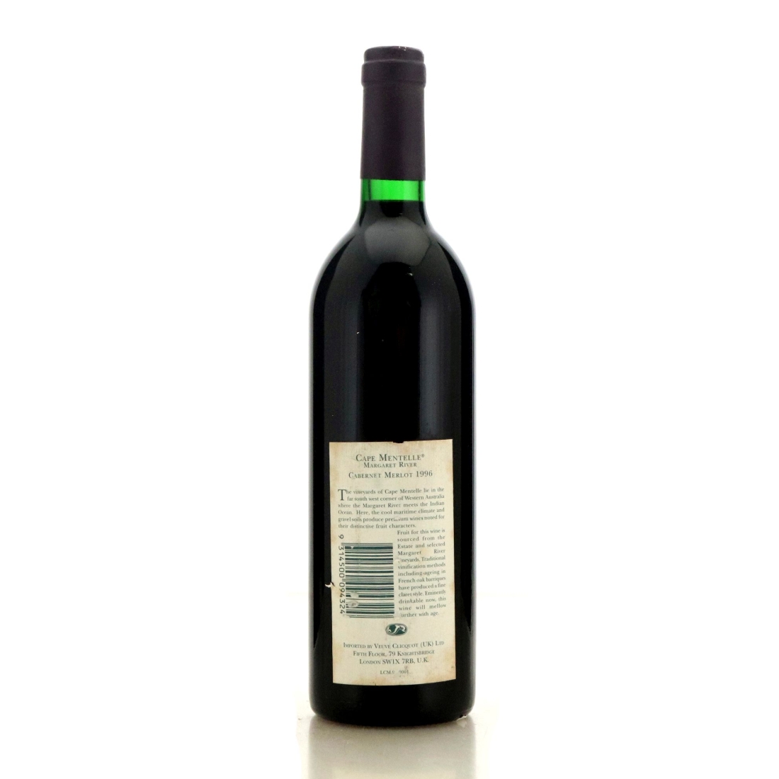 Image for Cape Mentelle Cabernet Sauvignon-Merlot 1996