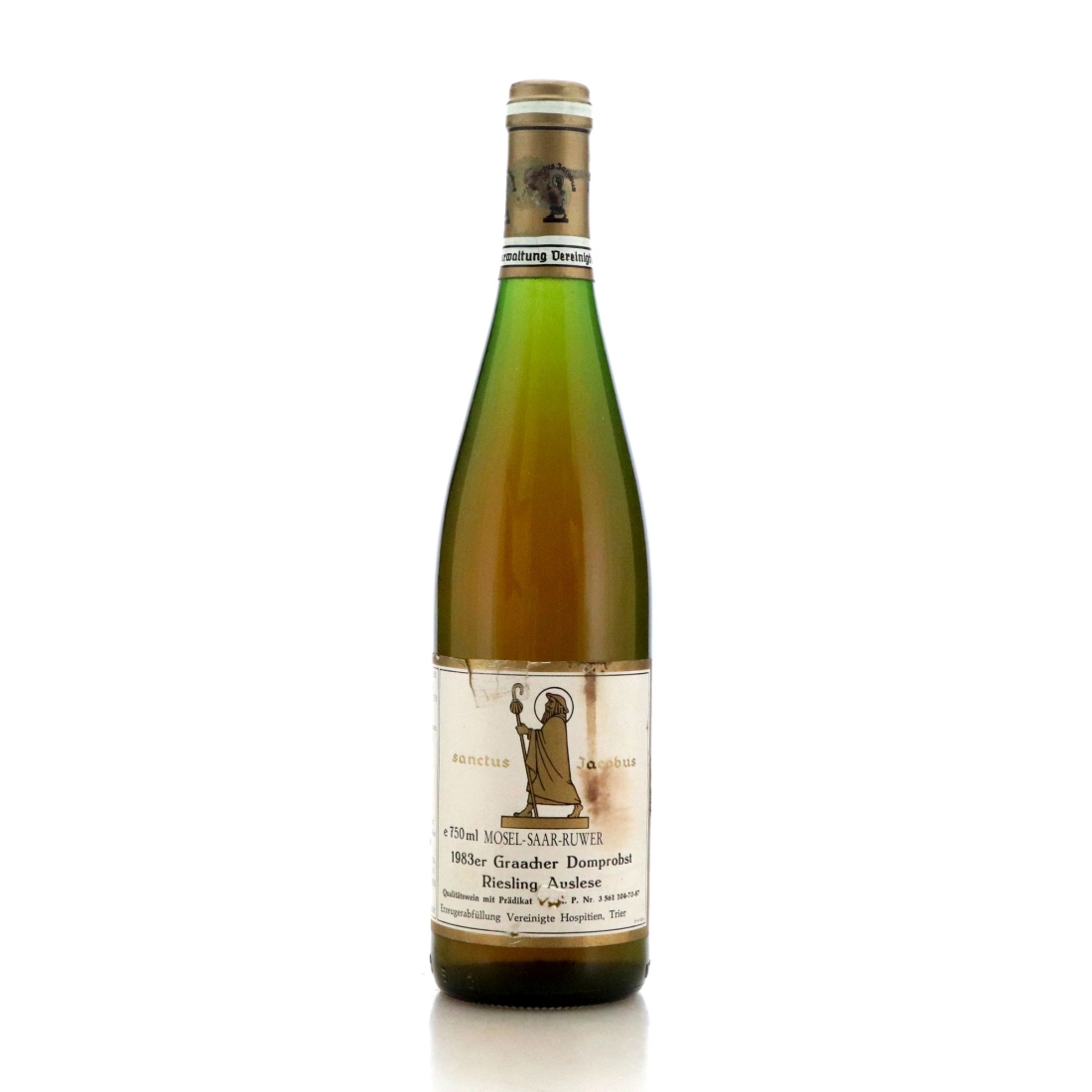 Image for Vereinigte Hospitien Graacher Domprobst Riesling Auslese 1983