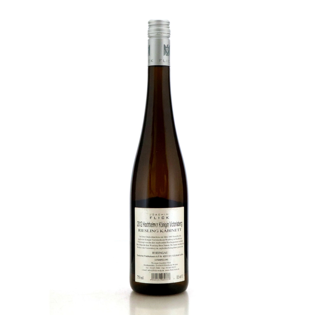 Image for Joachim Flick Hochheimer Königin Victoriaberg Riesling Kabinett 2012