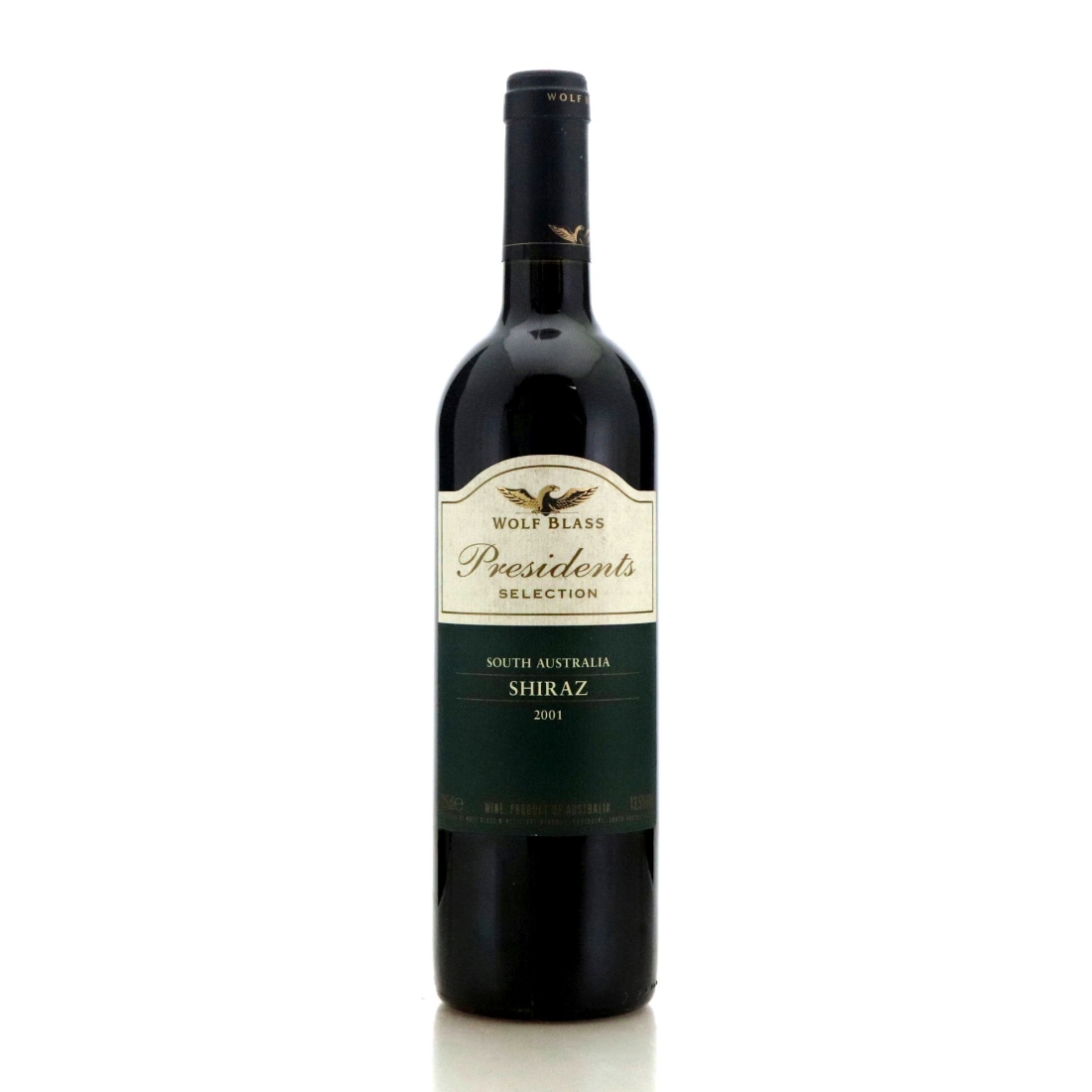 Image for Wolf Blass Presidents Selection Shiraz 2001