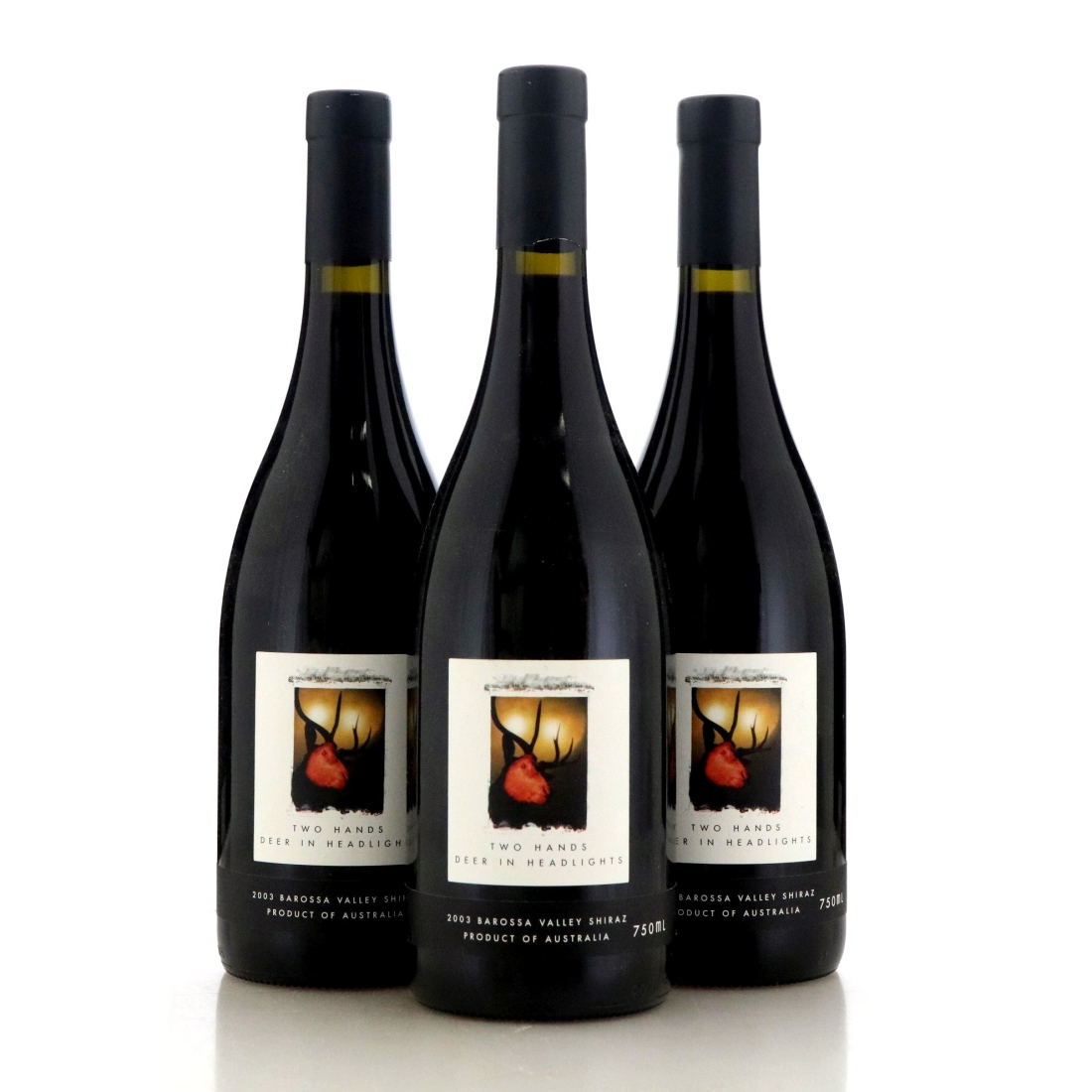 Image for Two Hands Deer In Headlights Shiraz 2003 x 3