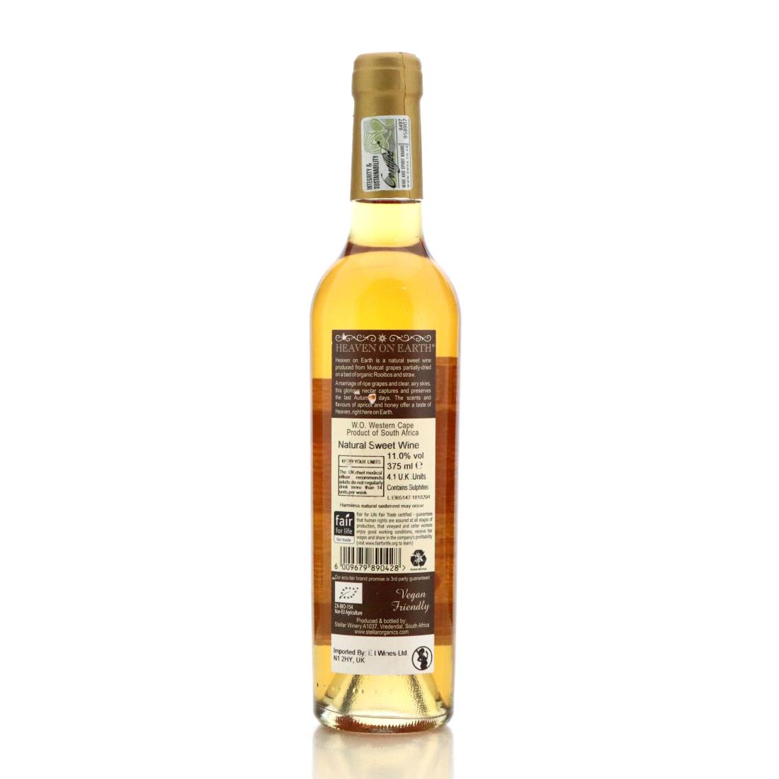 Image for Heaven On Earth Organic Fair Trade Muscat d'Alexandria / Half Bottle