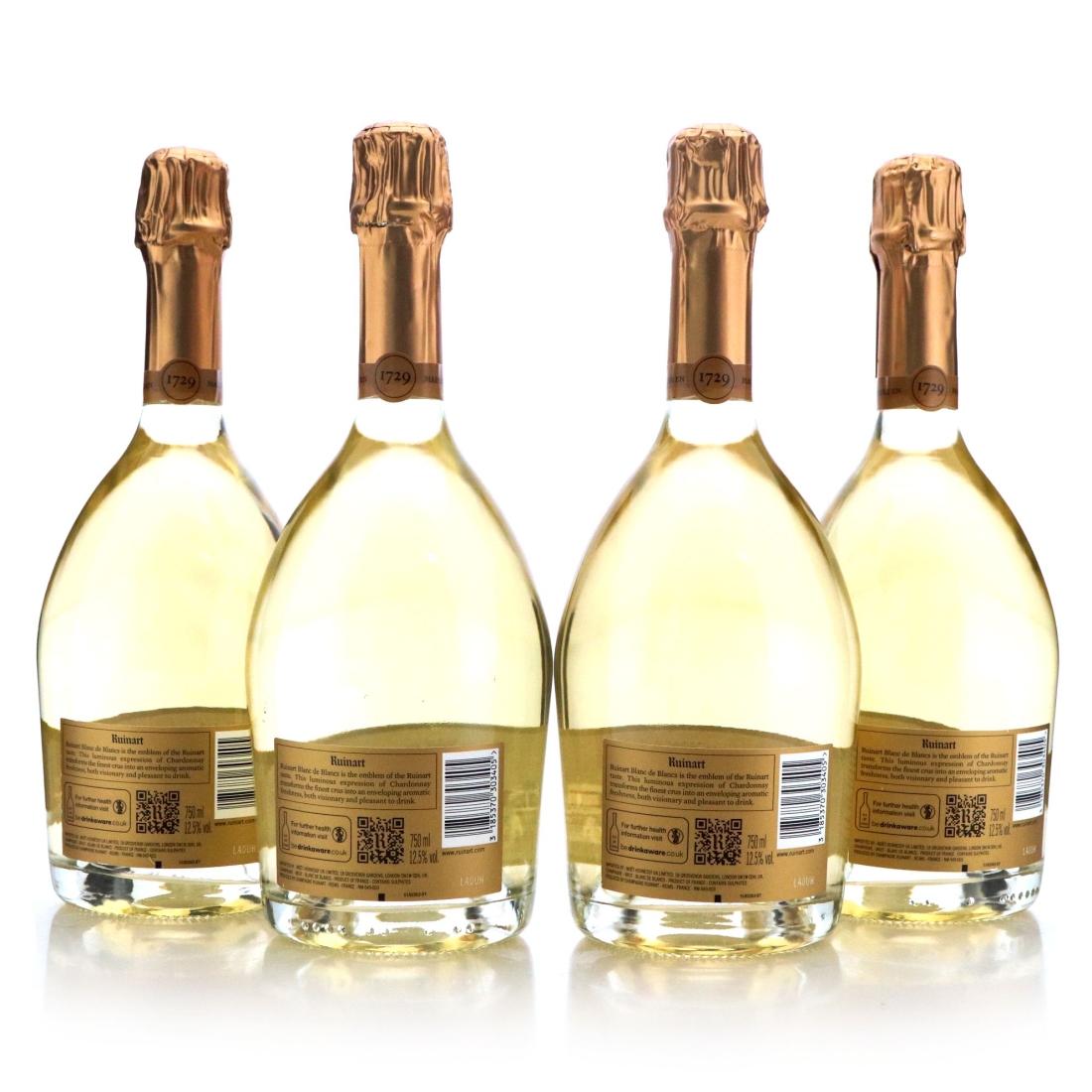 Image for Ruinart Blanc-de-Blancs Champagne x 4