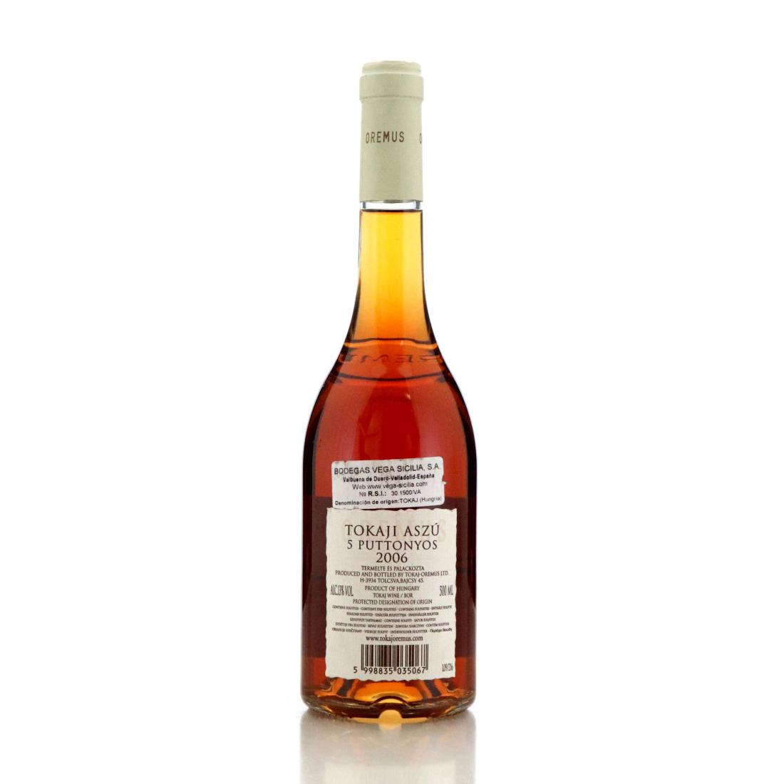 Image for Oremus 5 Puttonyos 2006 Tokaji Aszú / Half Litre