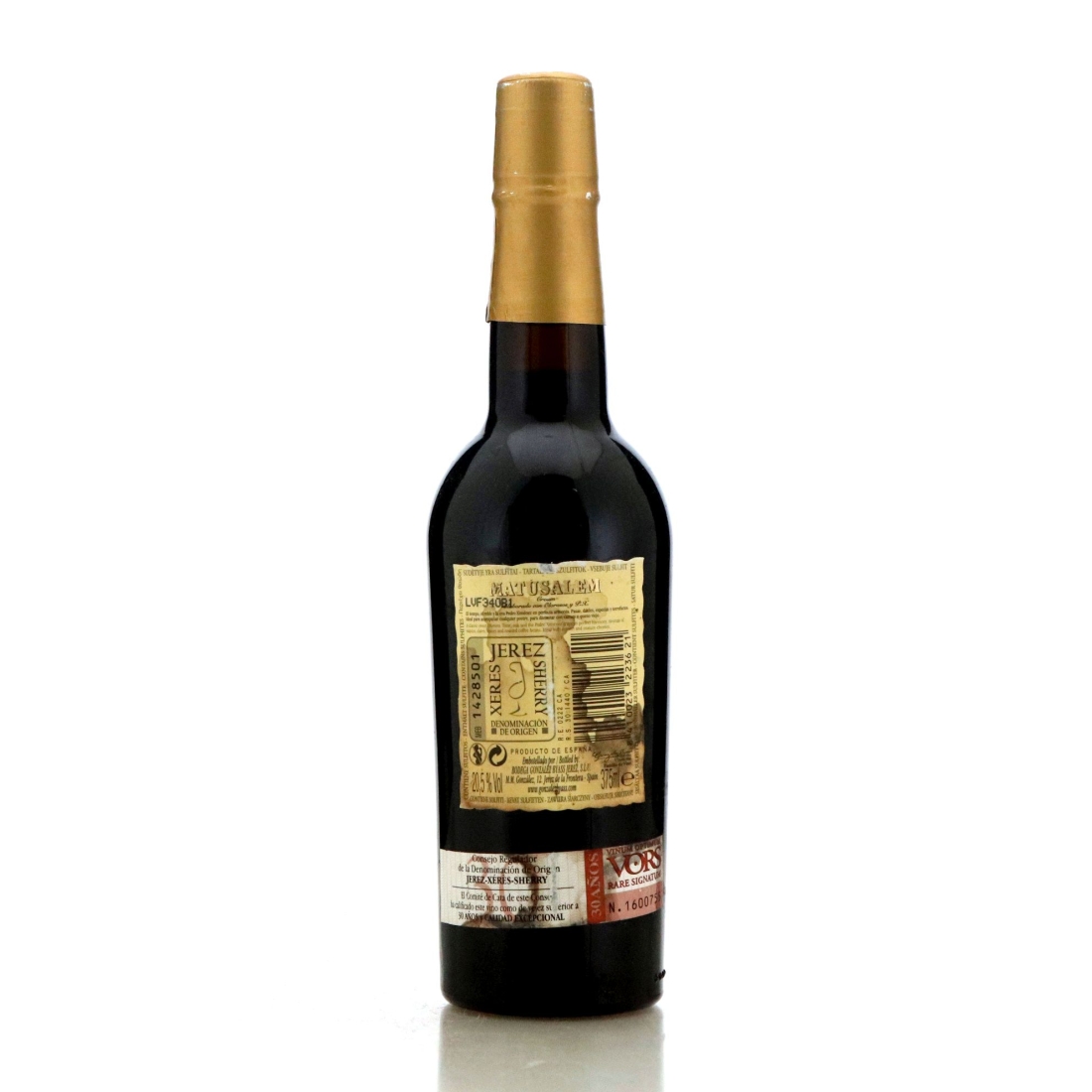 Image for González Byass Matusalem Cream  VORS 30 Year Old Sherry / Half Bottle