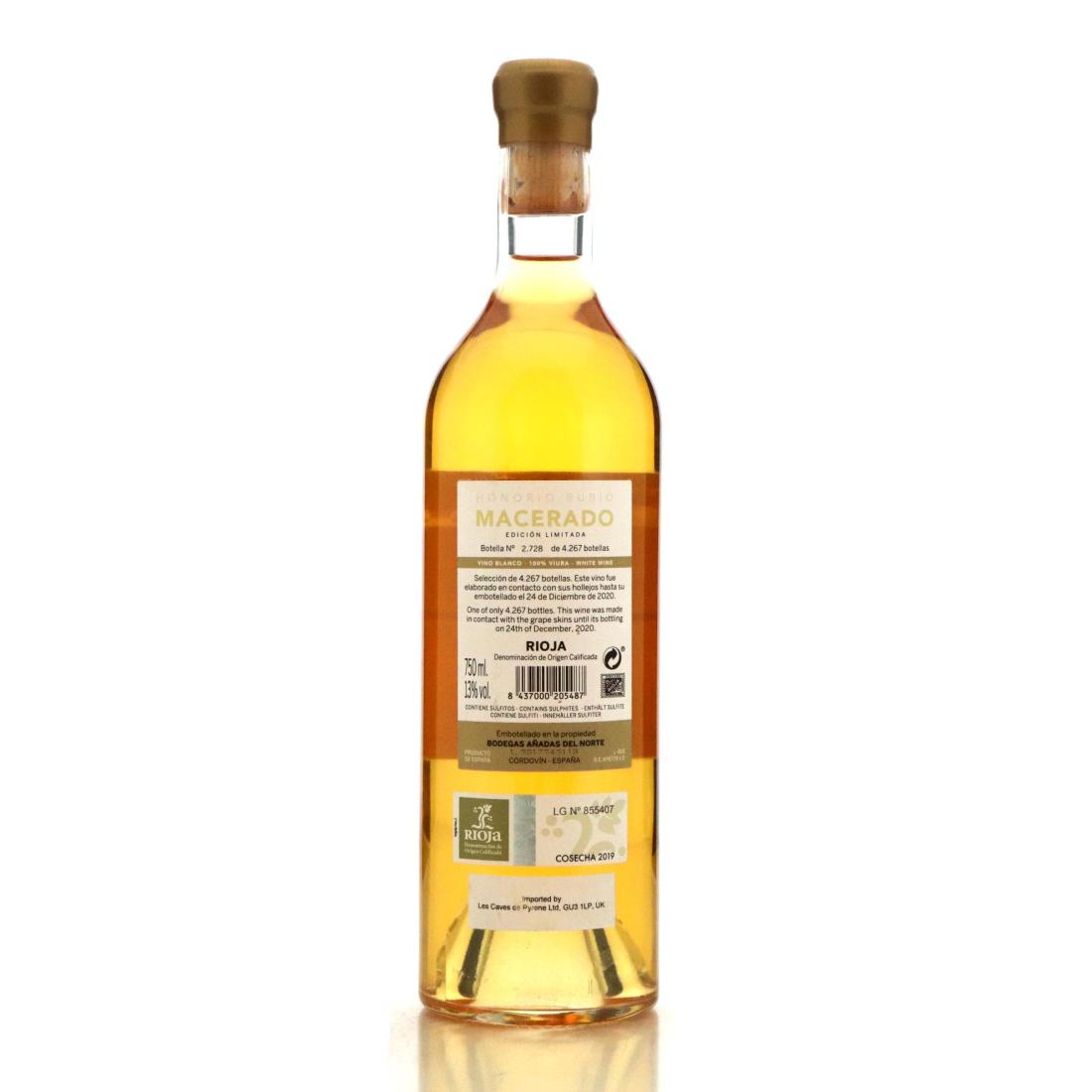 Image for Honorio Rubio Macerado Viura 2019