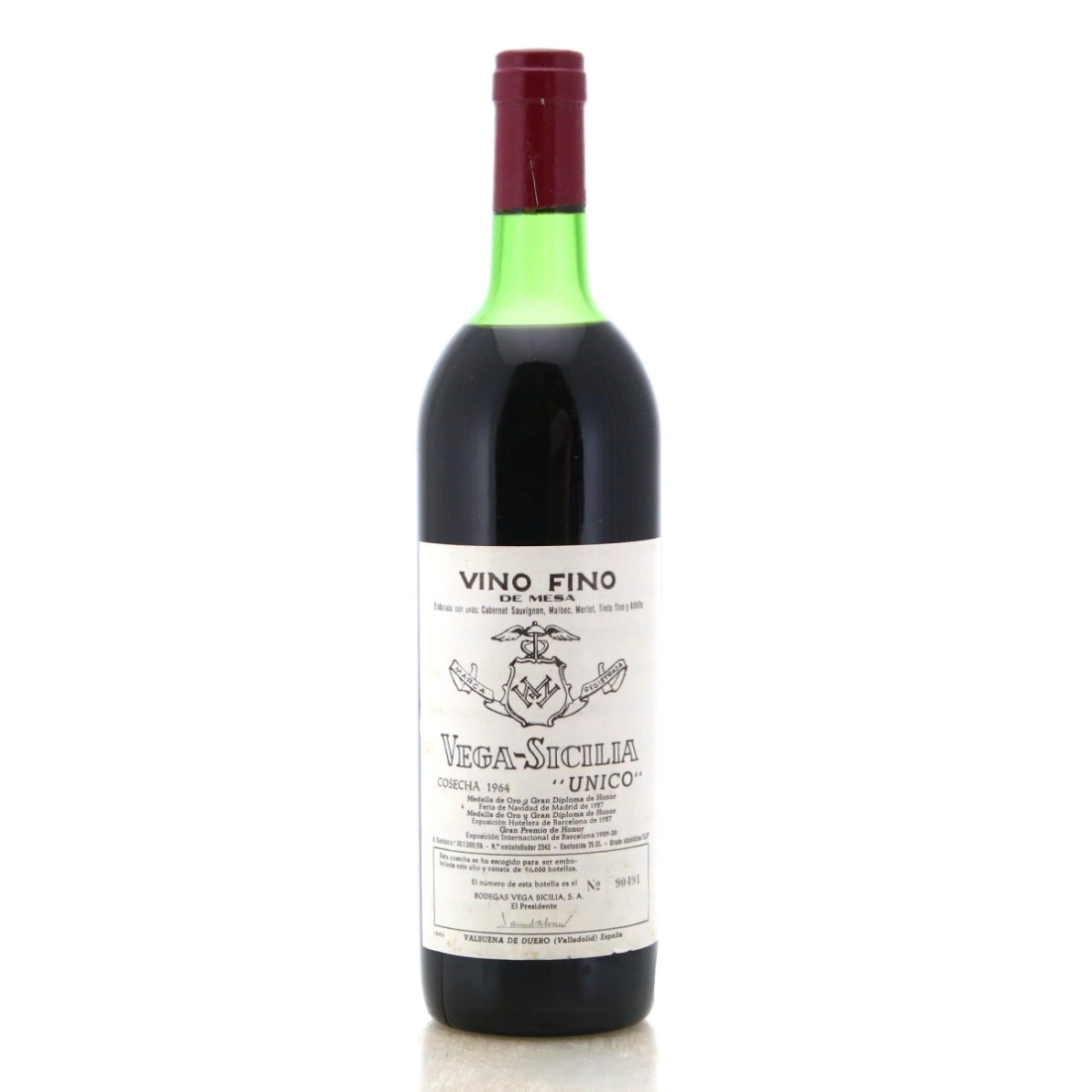 Image for Vega Sicilia Unico 1964