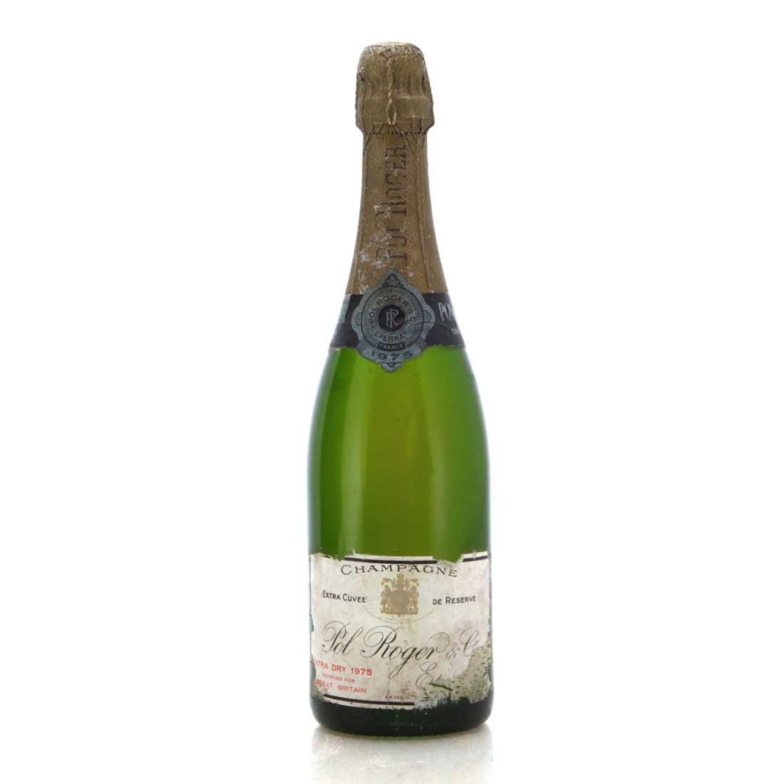 Image for Pol Roger Extra Cuvée de Réserve 1975 Vintage Champagne