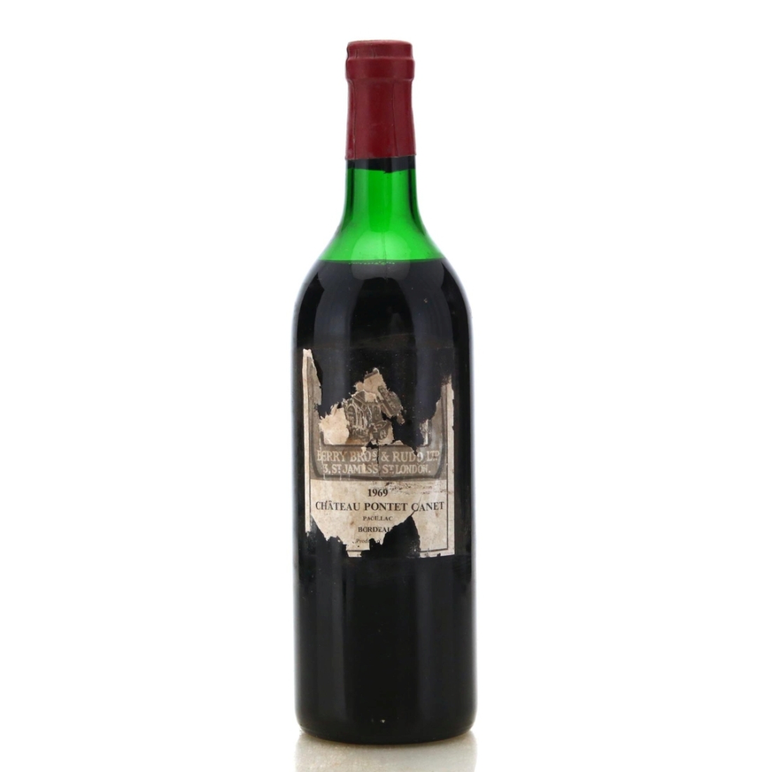 Image for Château Pontet-Canet 1969 Berry Bros & Rudd