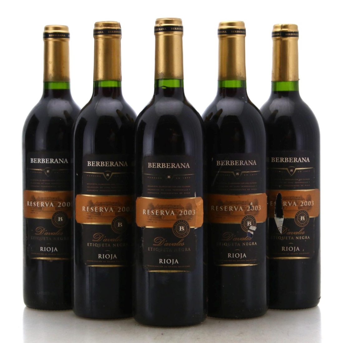 Image for Berberana 2003 x 5