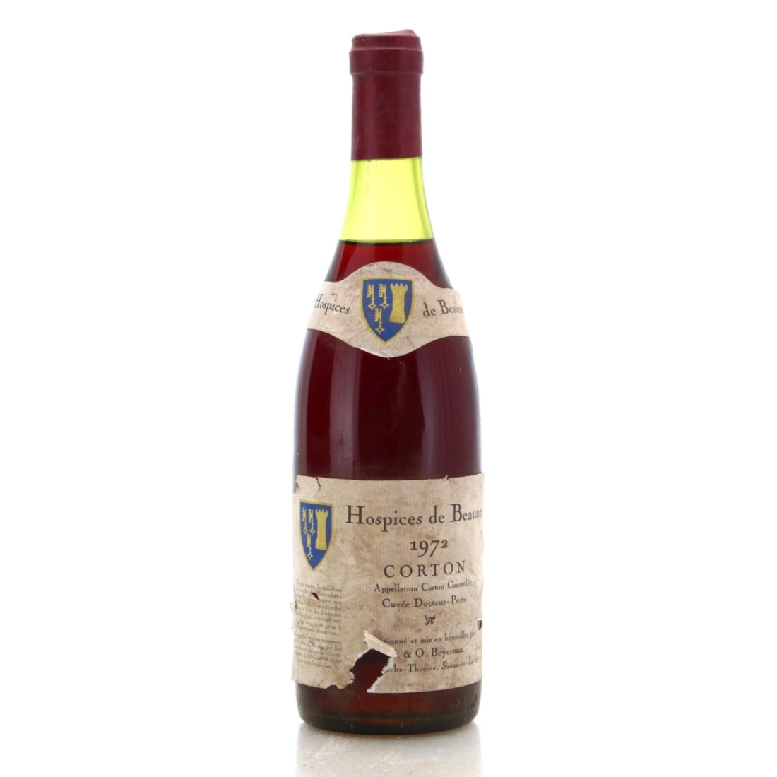 Image for H. & O. Beyerman Cuvée Docteur-Peste 1972 / Hospices de Beaune