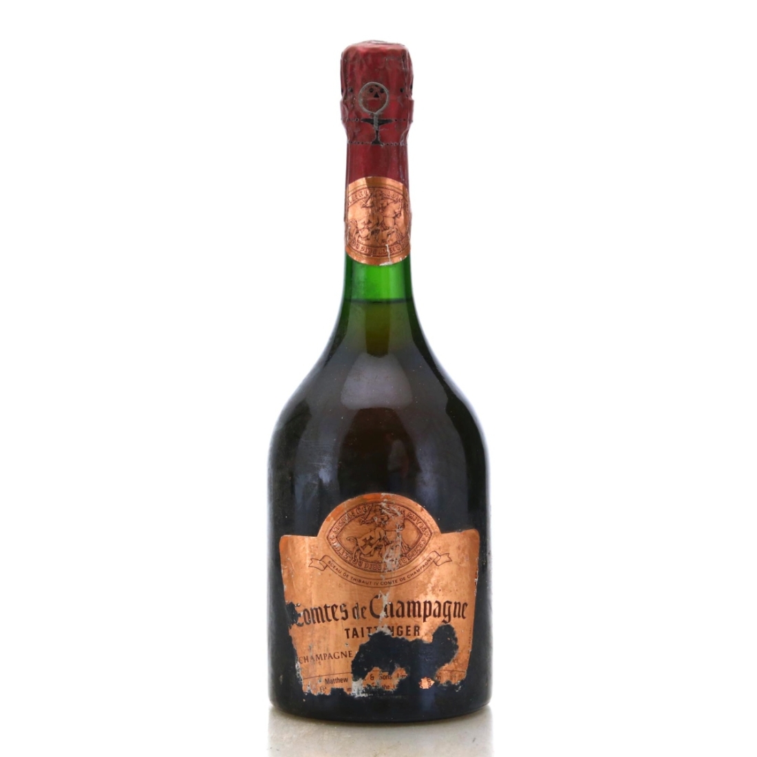 Image for Taittinger Comtes de Champagne Rosé Vintage Champagne circa 1980s
