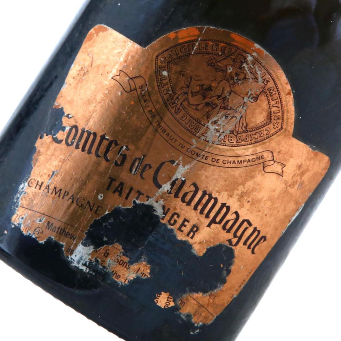 Image for Taittinger Comtes de Champagne Rosé Vintage Champagne circa 1980s