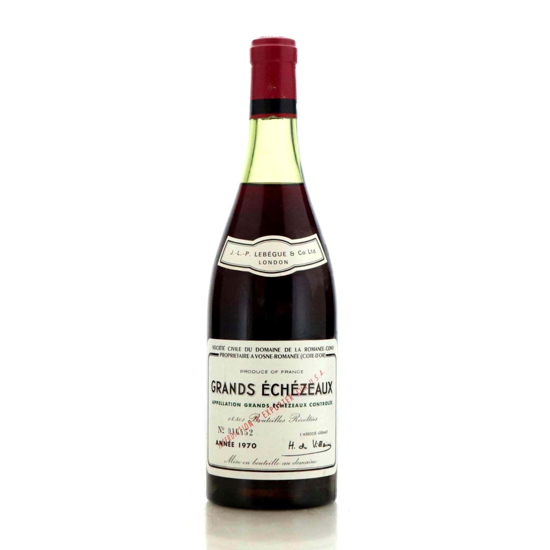 Image for Domaine de la Romanée-Conti 1970