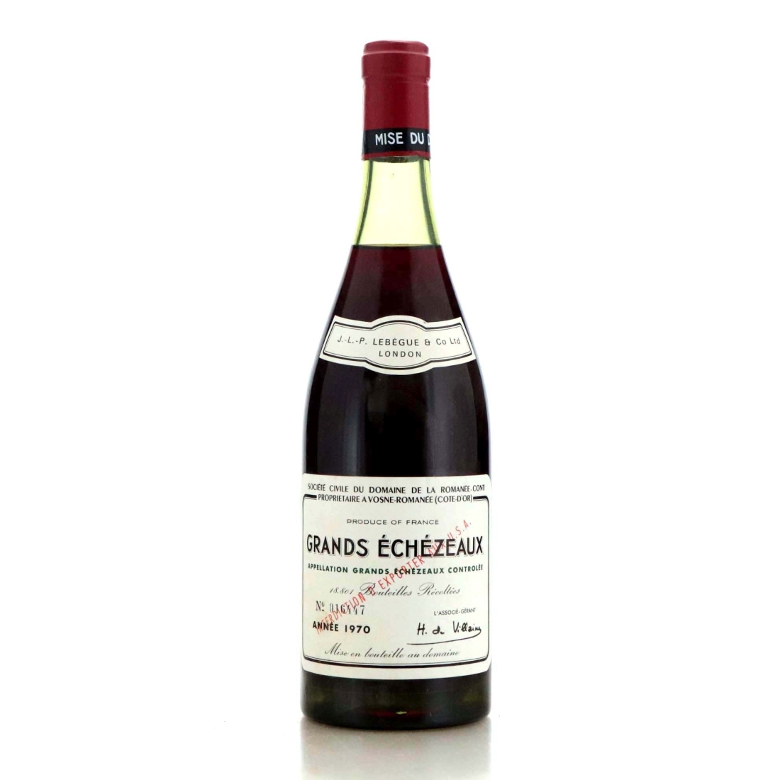 Image for Domaine de la Romanée-Conti 1970