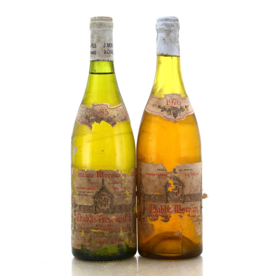 Image for Assorted J. Moreau & Fils Chablis x 2