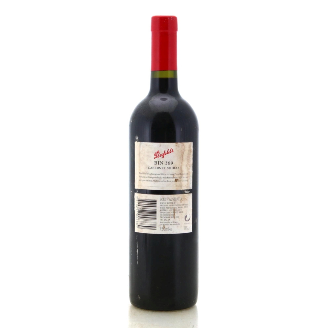 Image for Penfolds Bin 389 Cabernet-Shiraz 2001