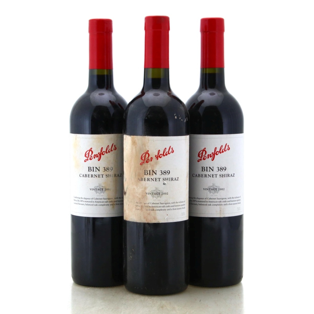 Image for Penfolds Bin 389 Cabernet-Shiraz 2002 x 3