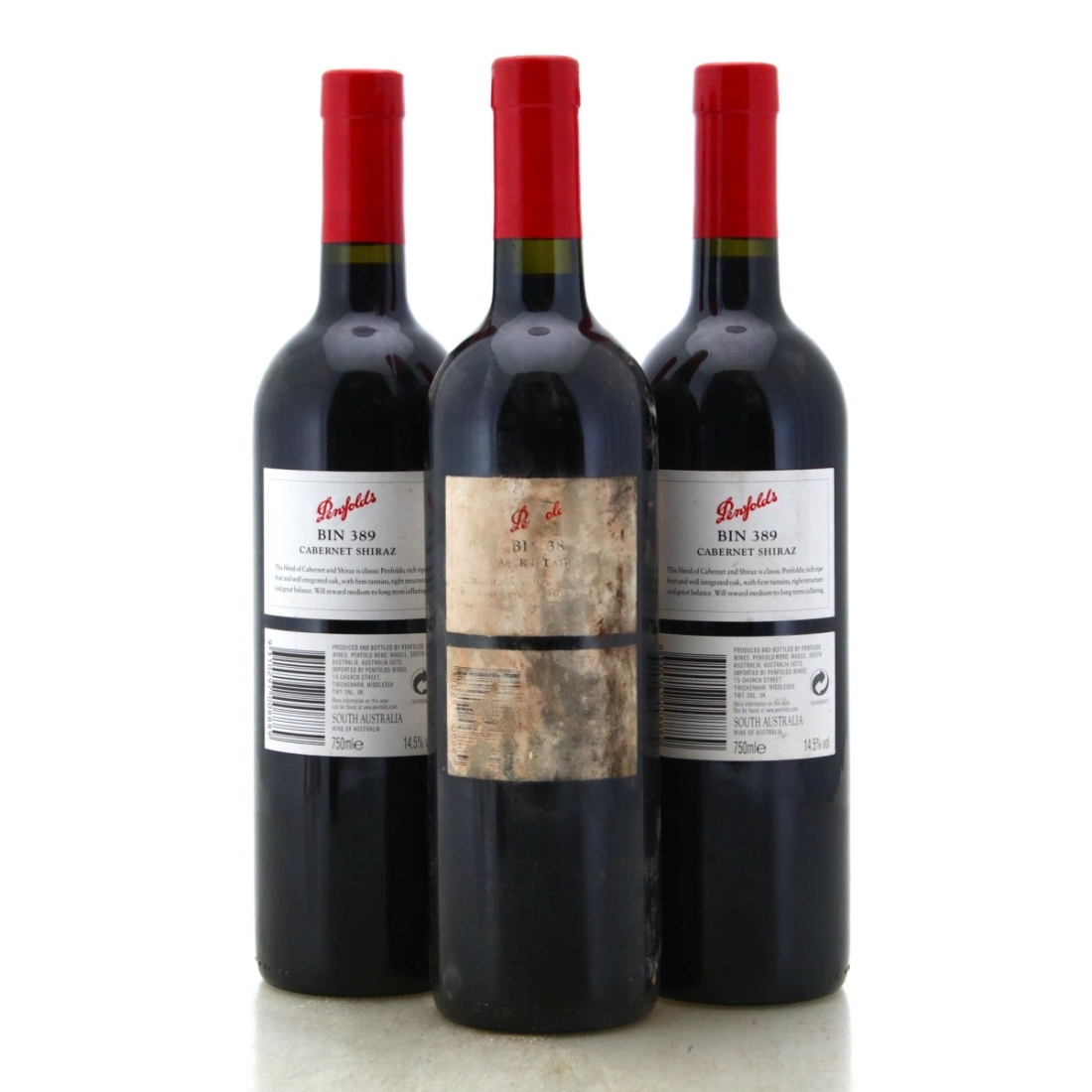 Image for Penfolds Bin 389 Cabernet-Shiraz 2002 x 3