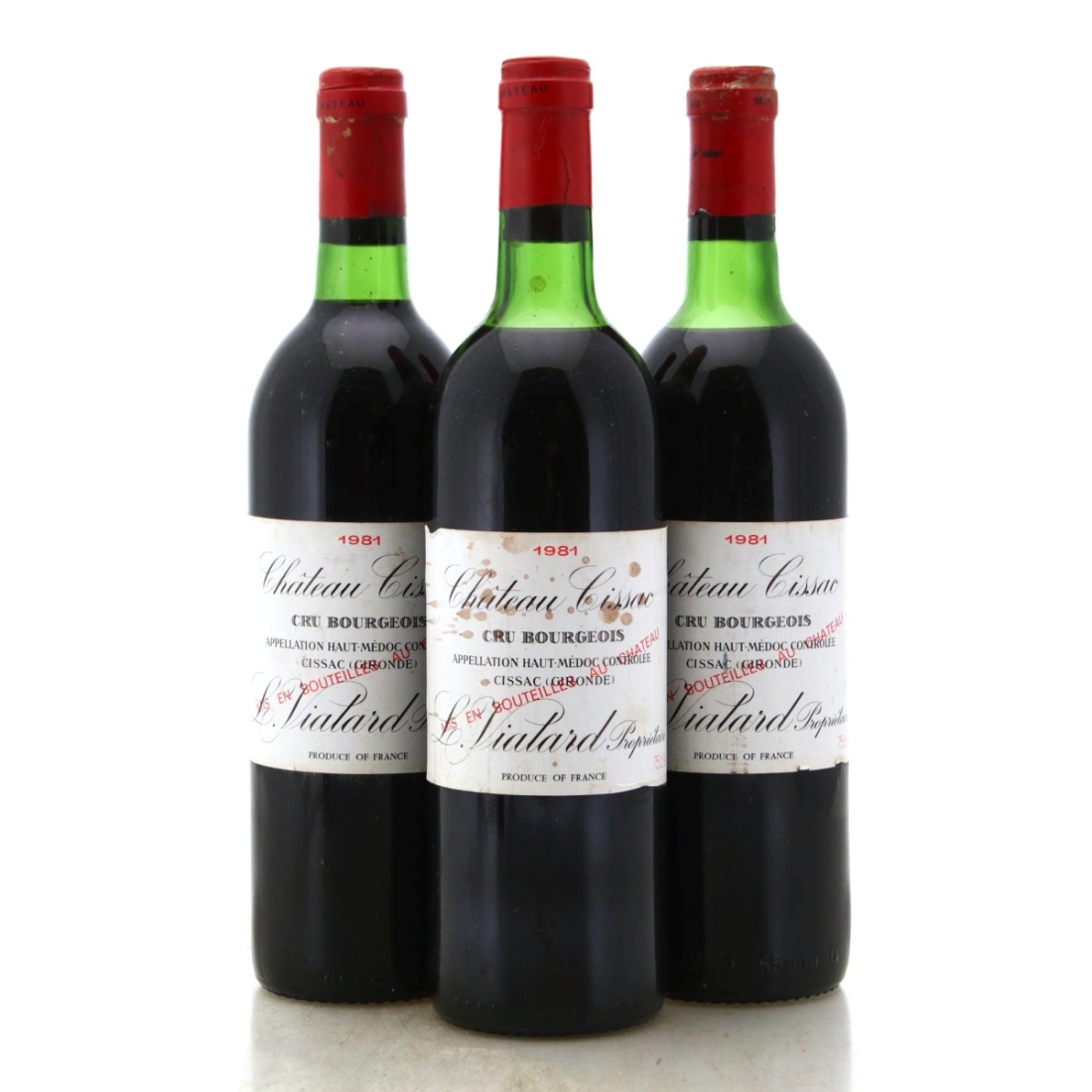 Image for Château Cissac 1981 x 3