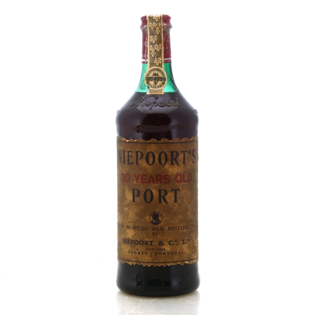 Image for Niepoort 20 Year Old Port / Bottled 1974