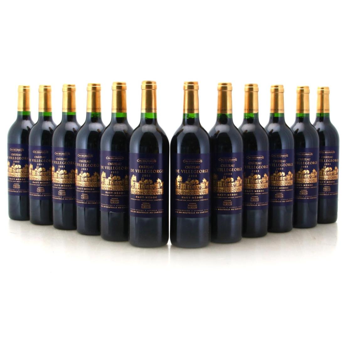 Image for Château de Villegeorge 2003 x 12