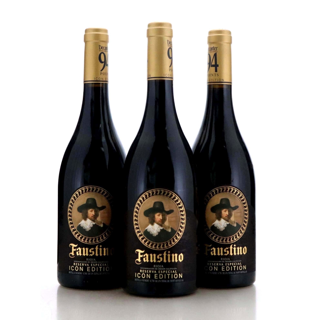 Image for Faustino Icon Edition Reserva Especial 2014 x 3