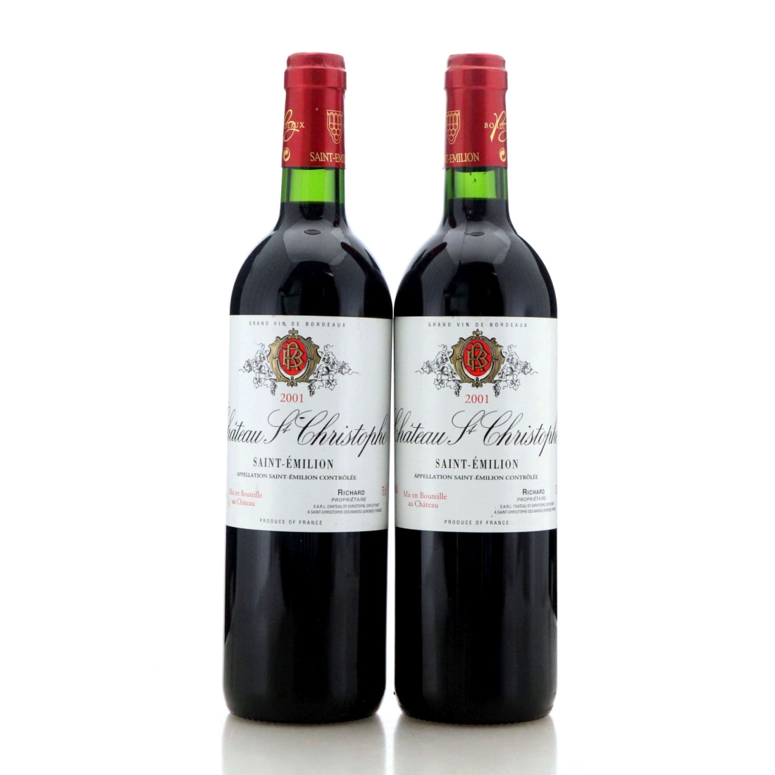 Image for Château St Christophe 2001 x 2