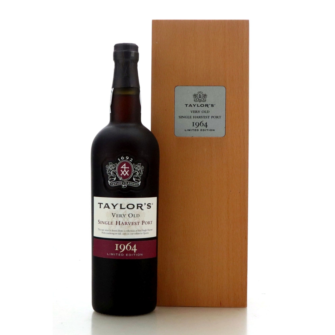 Image for Taylor's Limited Edition Very Old 1964 Single Harvest Tawny Port
