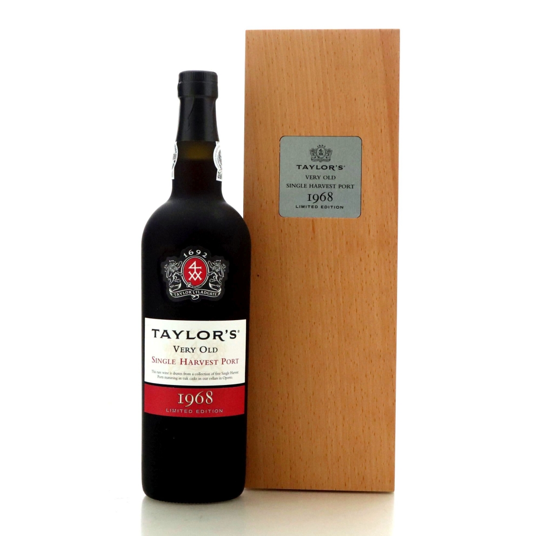 Image for Taylor's Limited Edition Very Old 1968 Single Harvest Tawny Port