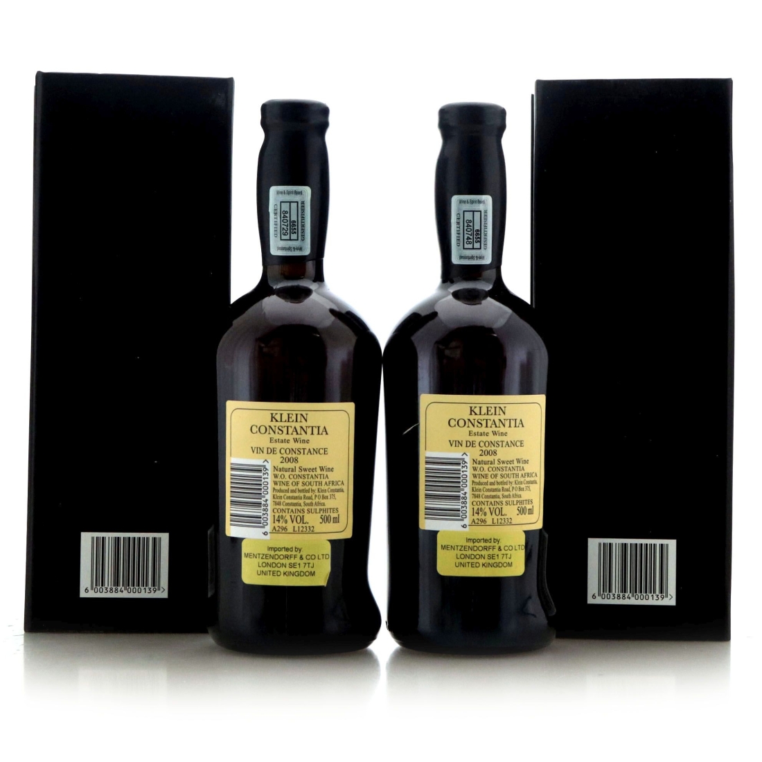 Image for Klein Constantia Vin de Constance 2008 x 2 / Half-litre