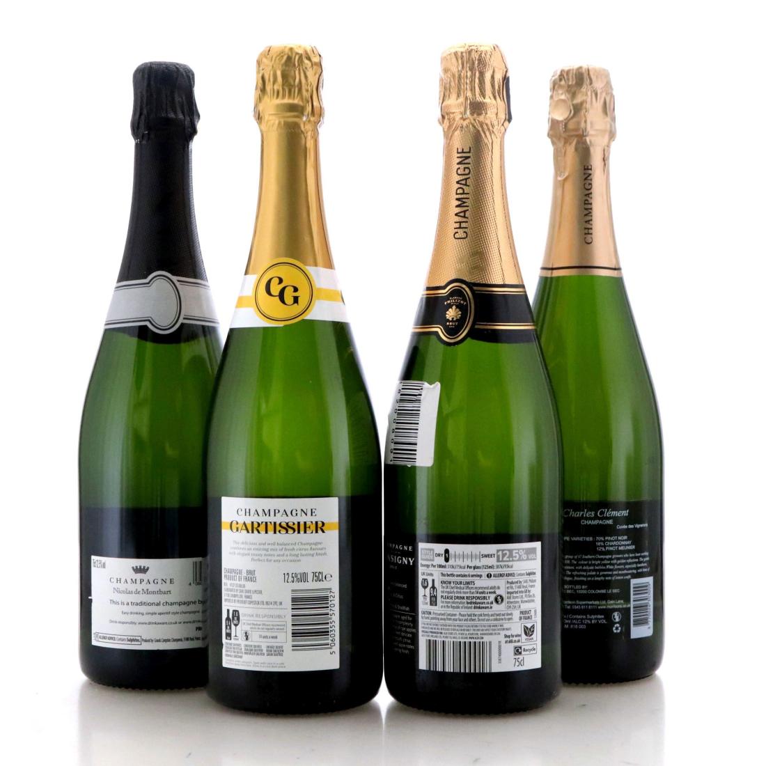 Image for Assorted Champagne x 4