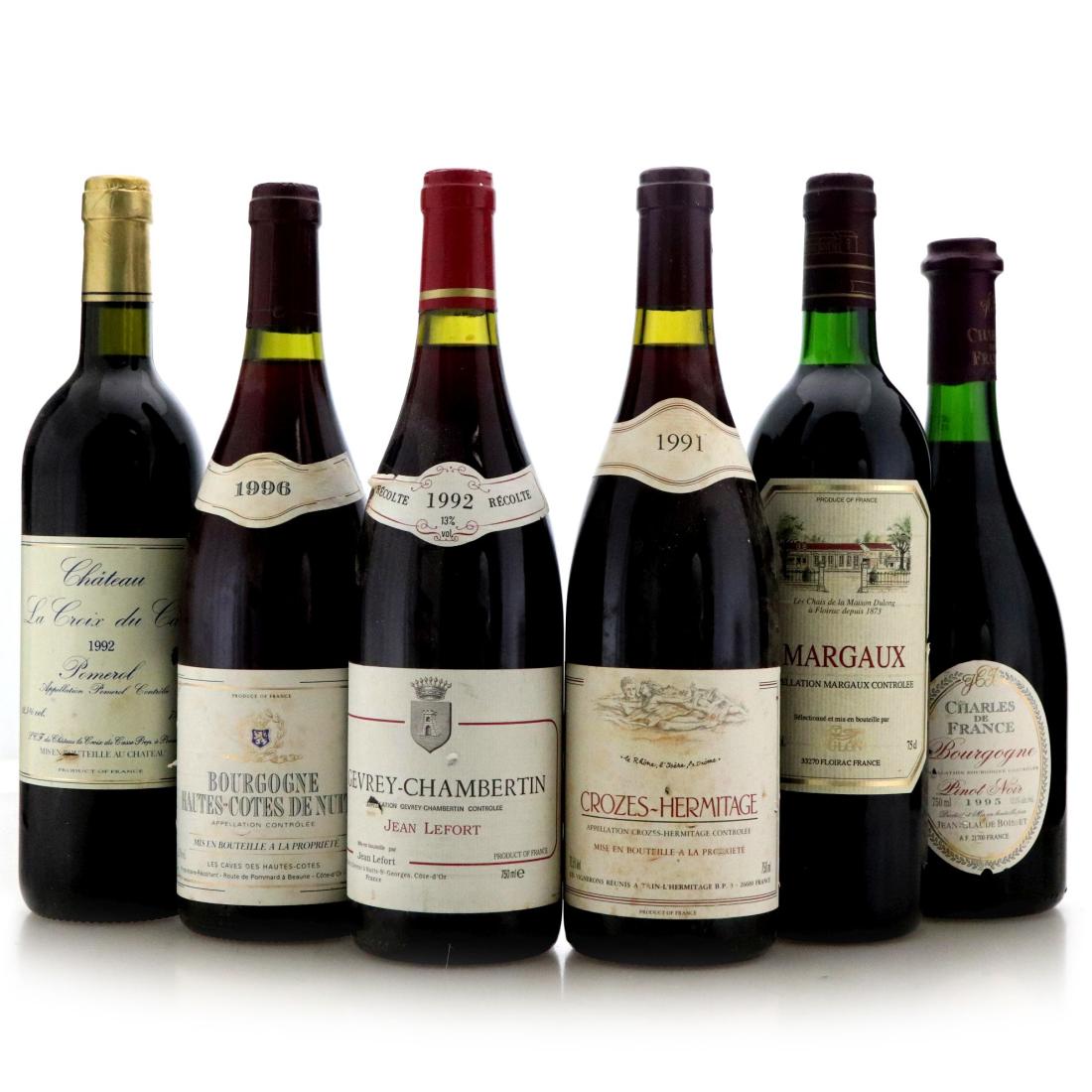 Image for Assorted 1990s French Red Wine x 6