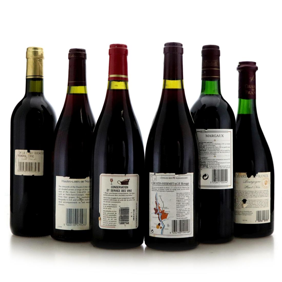 Image for Assorted 1990s French Red Wine x 6