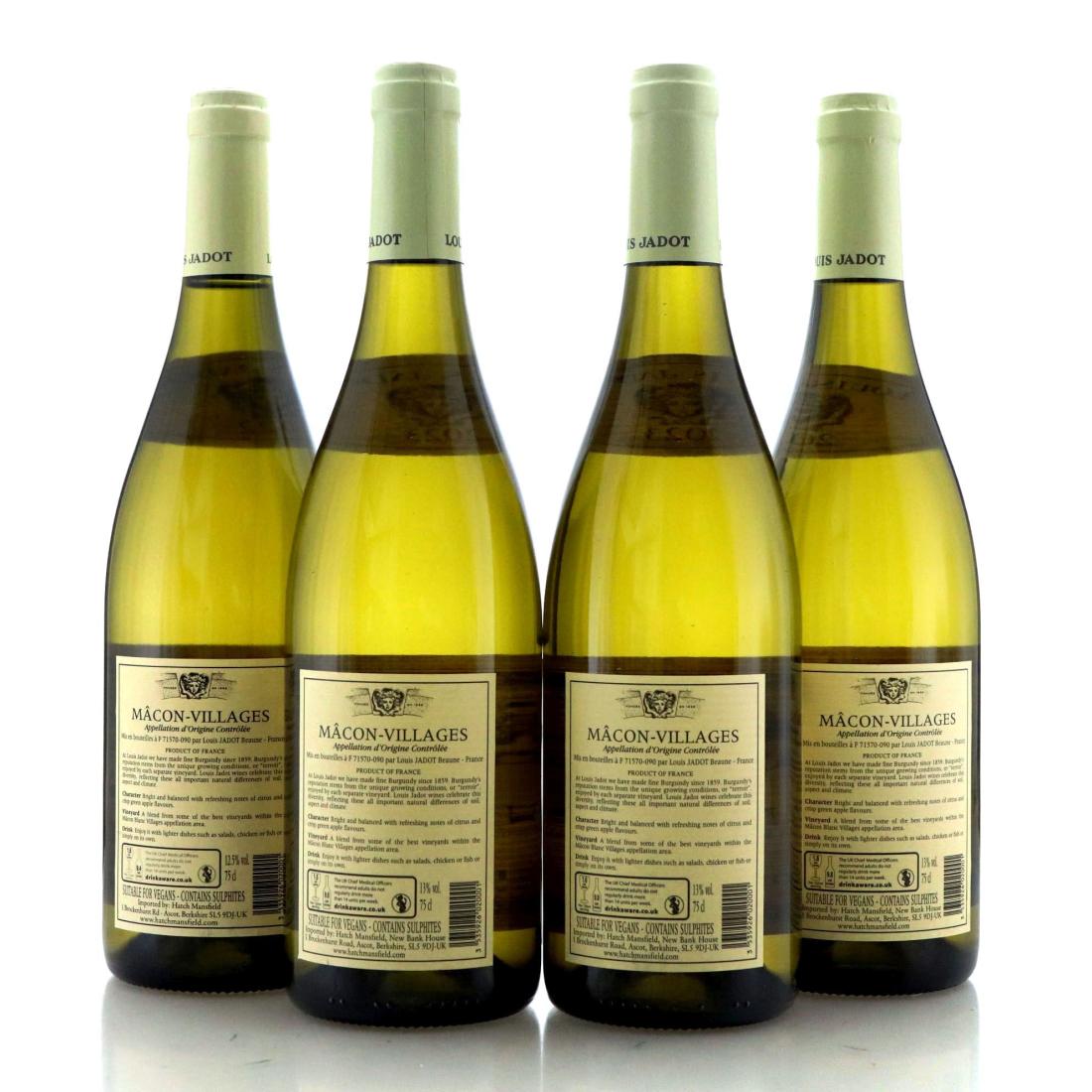 Image for Assorted Louis Jadot 2020s Macon-Villages x 4