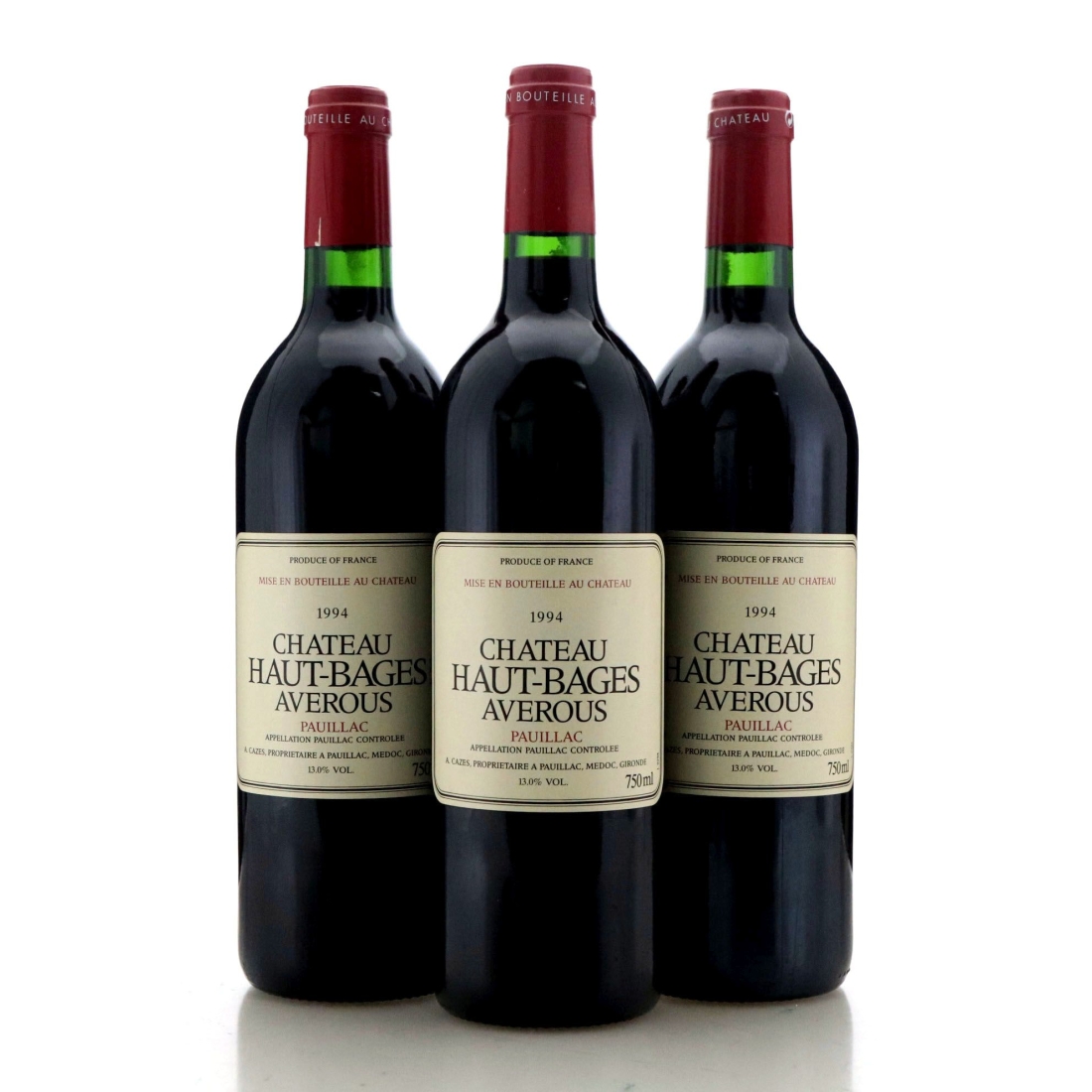 Image for Château Haut-Bages Averous 1994 x 3