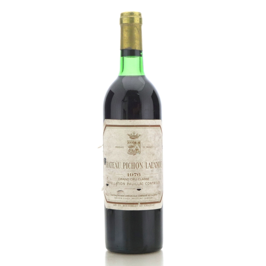 Image for Château Pichon Longueville Comtesse de Lalande 1976