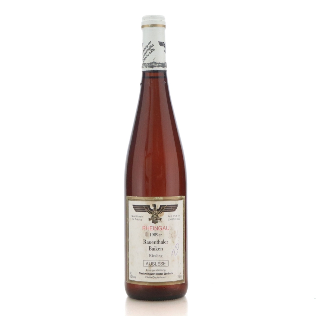 Image for Kloster Eberbach Rauenthaler Baiken Riesling Auslese 1989