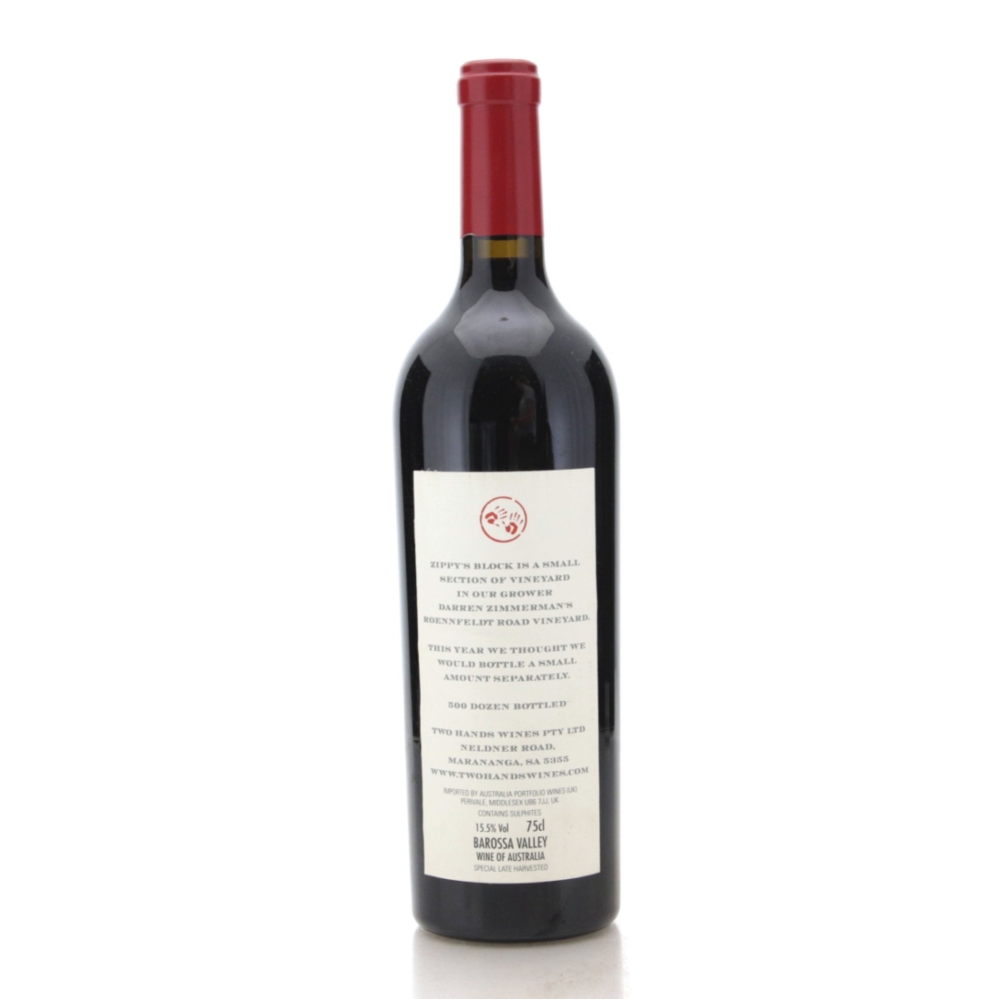 Image for Two Hands Zippy's Block Shiraz 2005