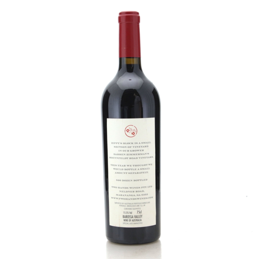 Image for Two Hands Zippy's Block Shiraz 2005