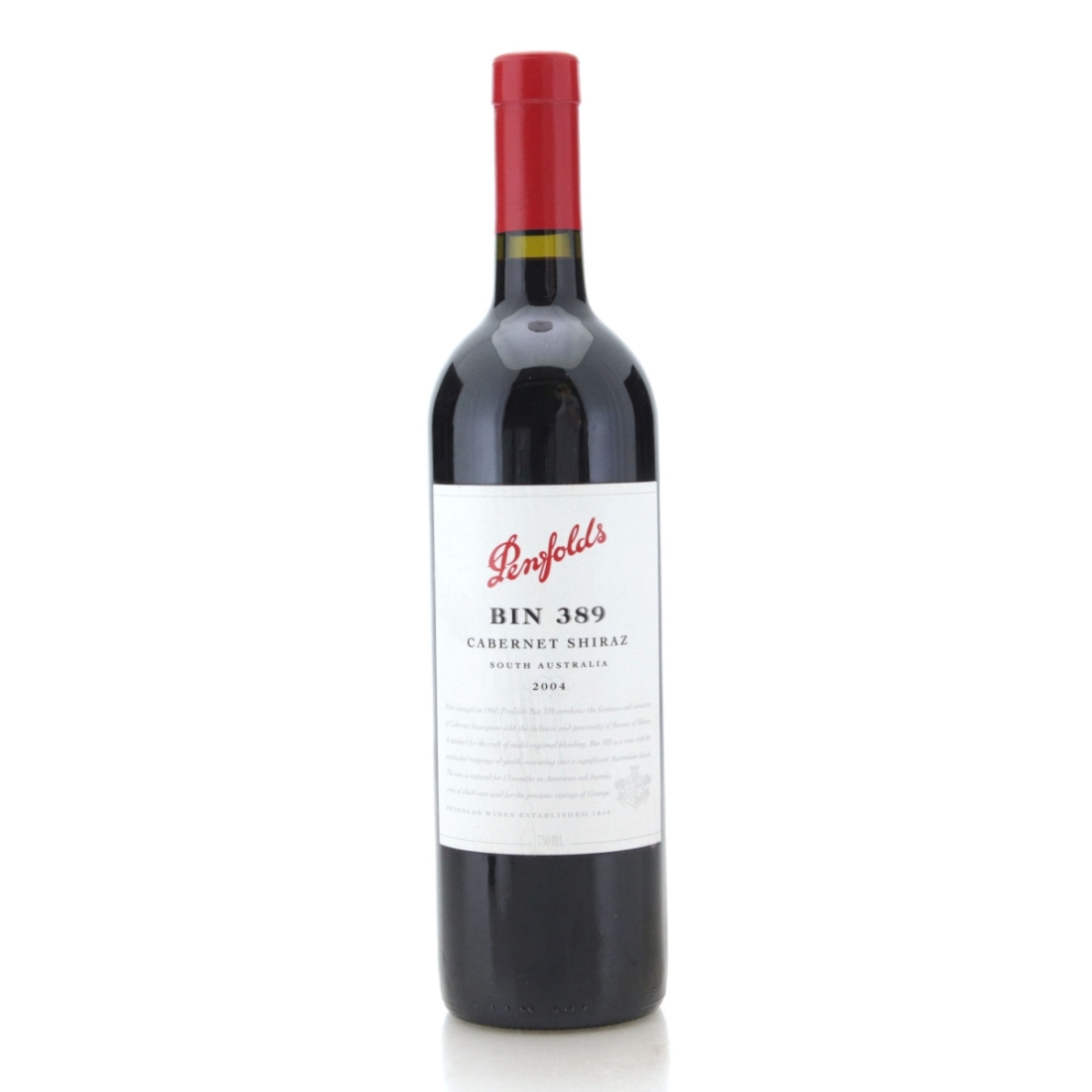 Image for Penfolds Bin 389 Cabernet-Shiraz 2004