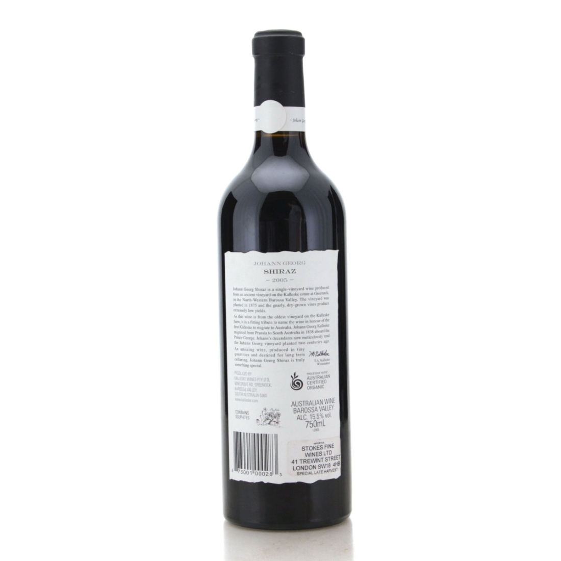 Image for Kalleske Johann Georg Old Vine Shiraz 2005