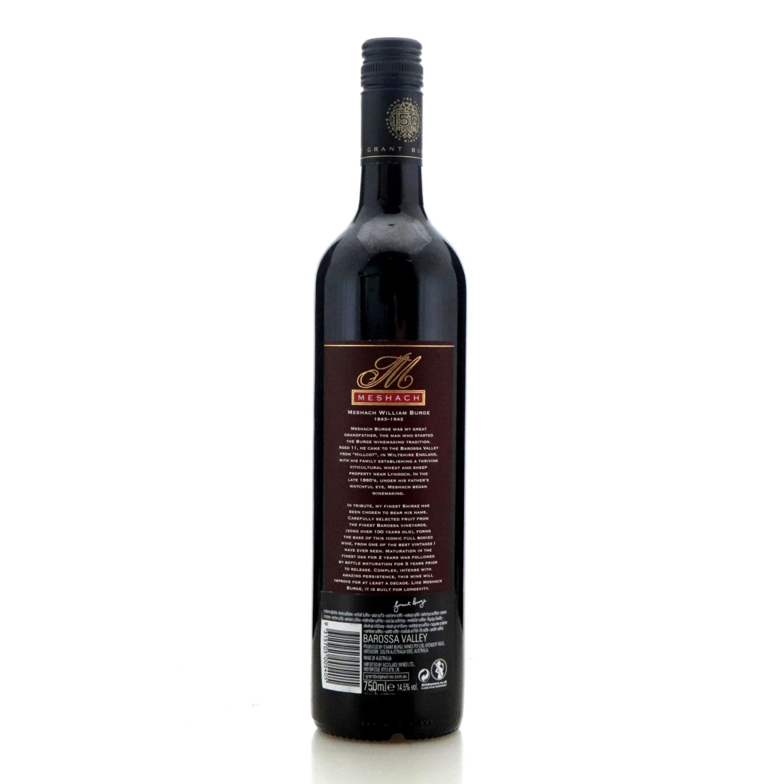 Image for Grant Burge Meshach Shiraz 2012