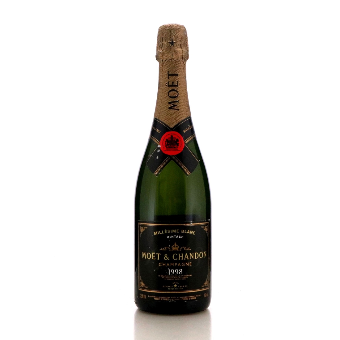 Image for Moët & Chandon Millésime Blanc 1998 Vintage Champagne