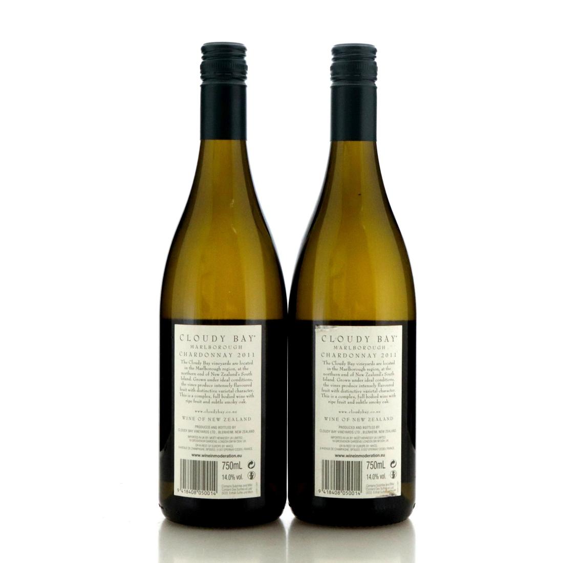 Image for Cloudy Bay Chardonnay 2011 x 2