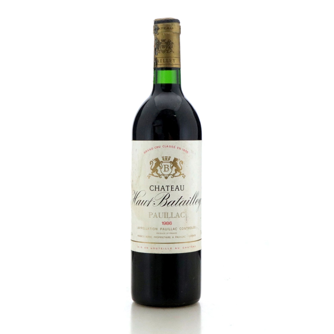 Image for Château Haut-Batailley 1986