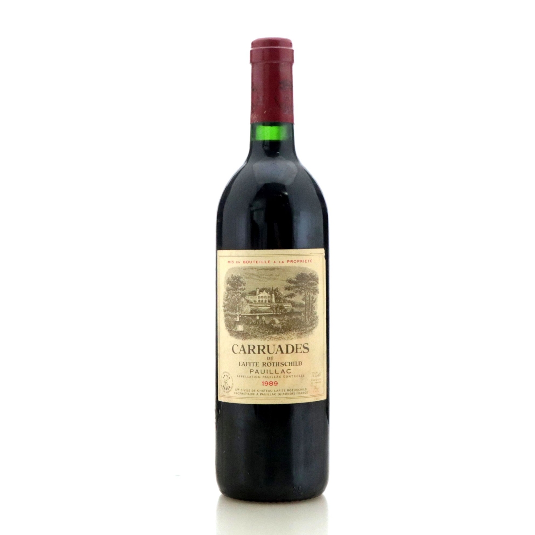 Image for Carruades de Lafite 1989