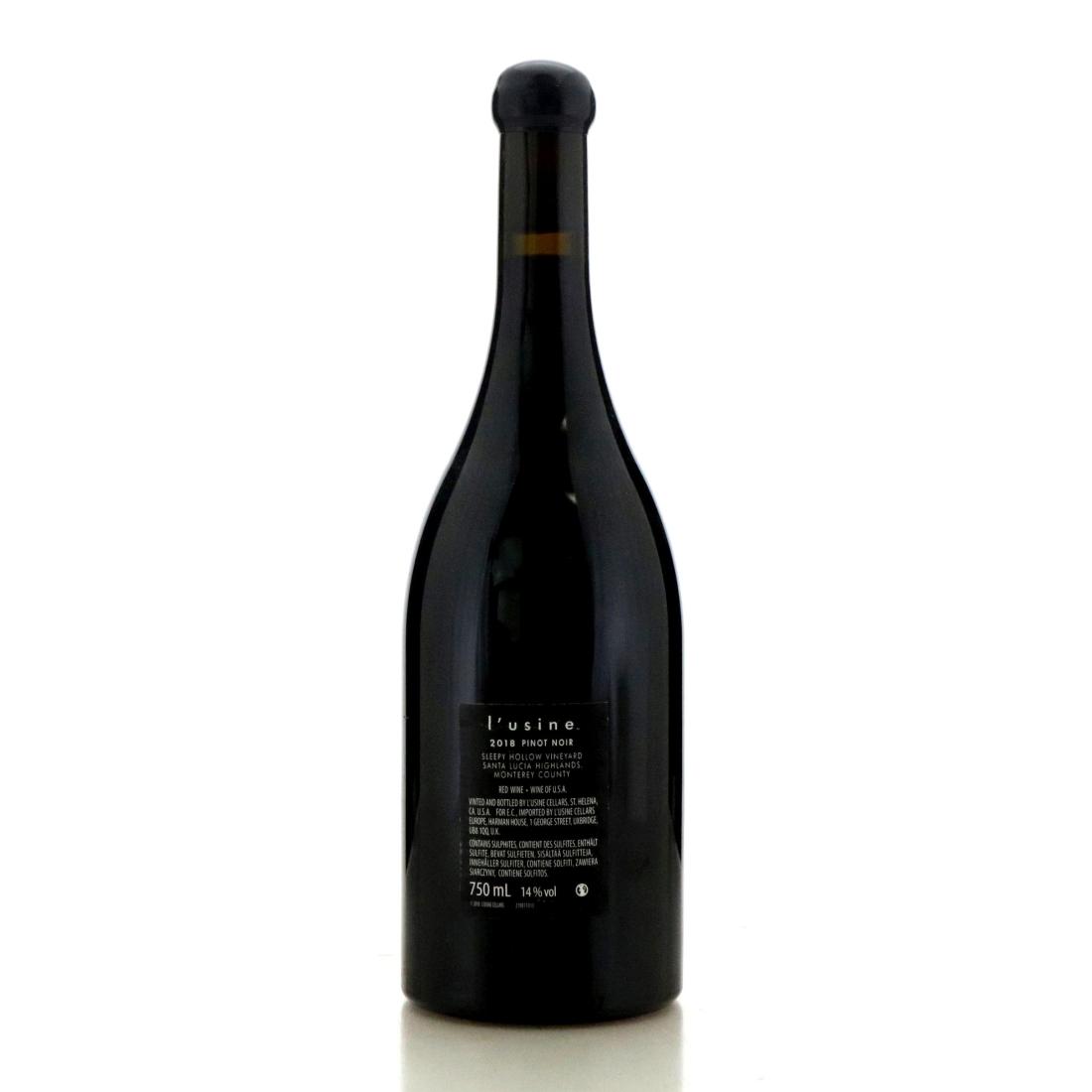 Image for L'Usine Sleepy Hollow Vineyard Pinot Noir 2018