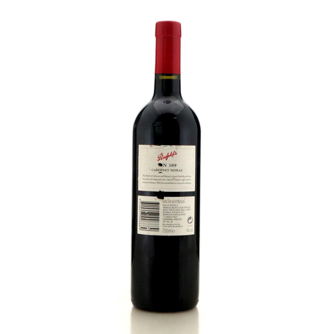 Image for Penfolds Bin 389 Cabernet-Shiraz 2001